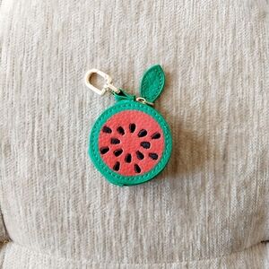 WATERMELON  Bag Charm Coin Purse Keychain